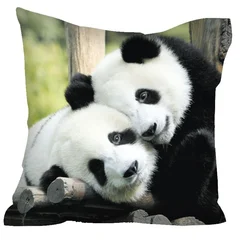 подушка Влюбленные панды